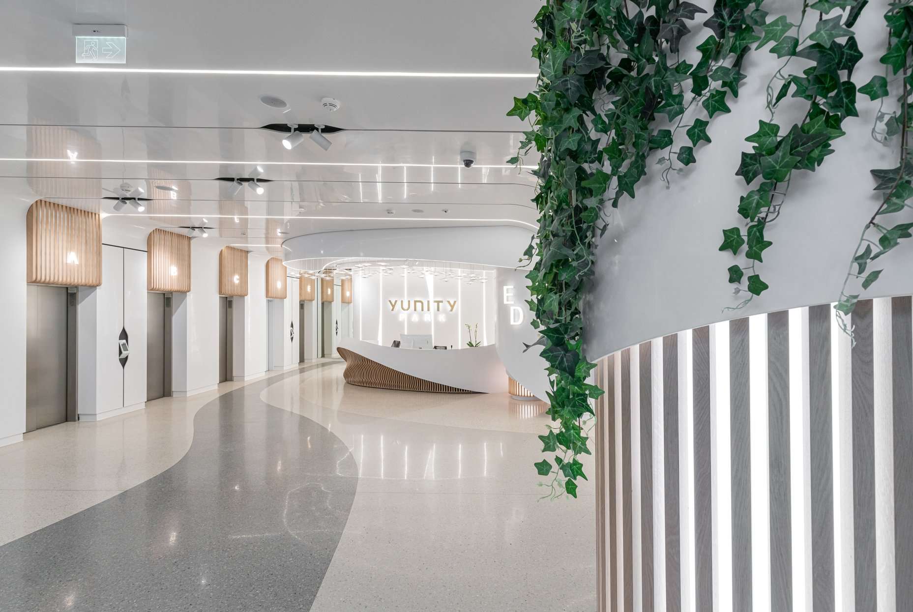 placare pereti tavan corian receptie 1