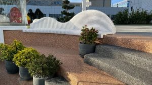 Banci Corian Exterior Glacier White (2)