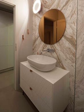 mobilier baie corian