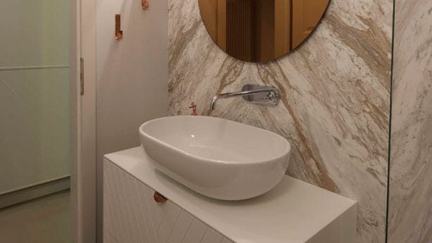 mobilier baie corian