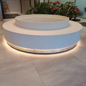 Jardiniera Banca Mobilier din Corian (6)