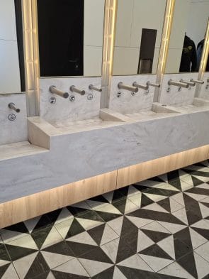 baie corian mall constanta lavoar corian (2)